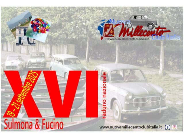 Resoconto del raduno Nazionale Sulmona & Fucino – 2025